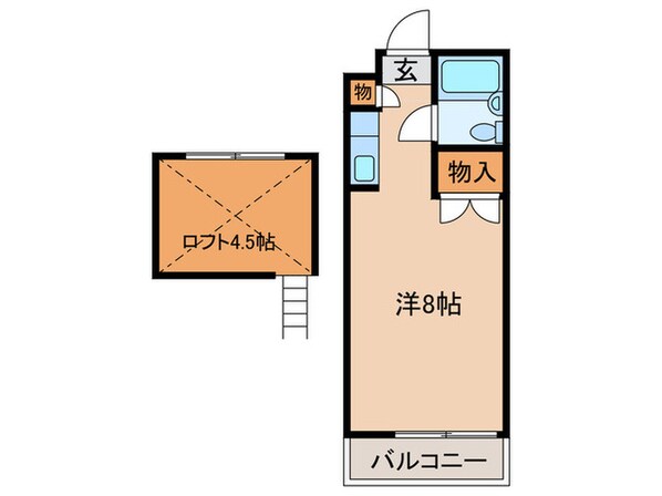 メゾン・クレールの物件間取画像